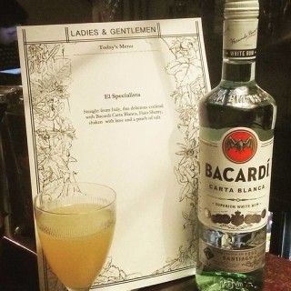 El Especialista. Livio Morena, Bacardi Legacy